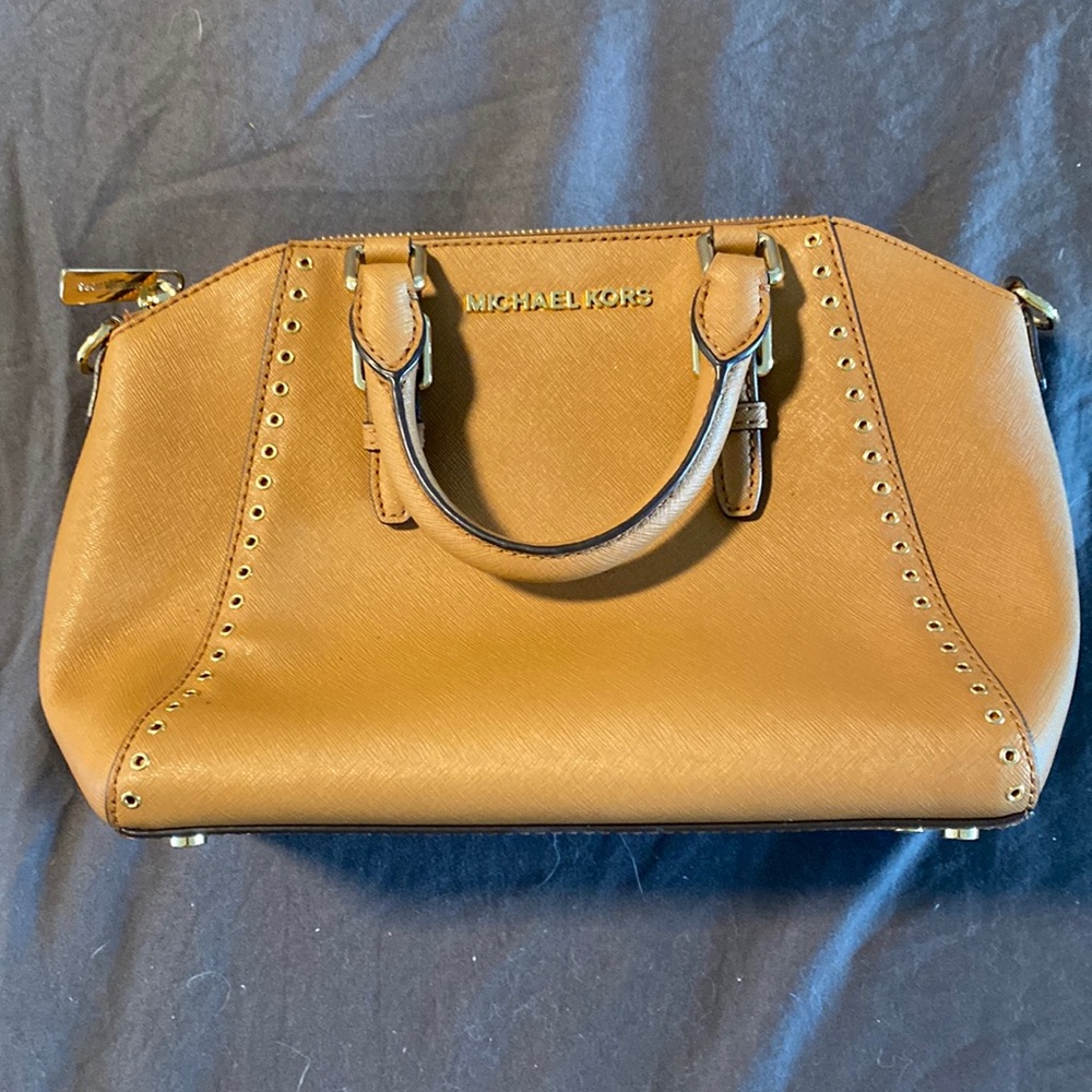 Michael Kors handbag - tan leather